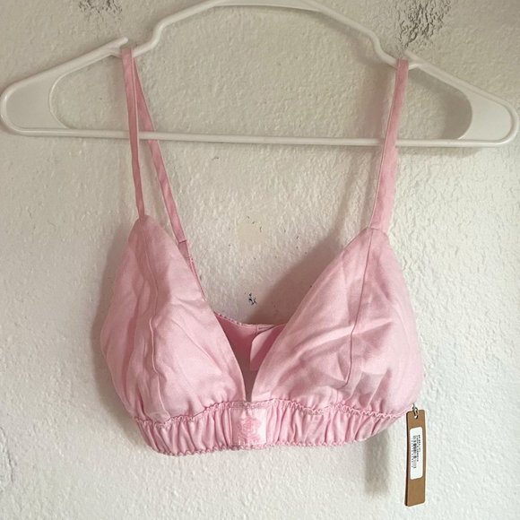NWT SKIMS Intimates & Sleepwear Triangle Bralette in Light Pink XS - Picture 1 of 7